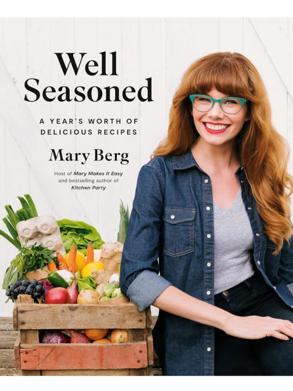 🍒 Well Seasoned: A Year's Worth of Delicious Recipes Mary Berg HC Cookbook Book